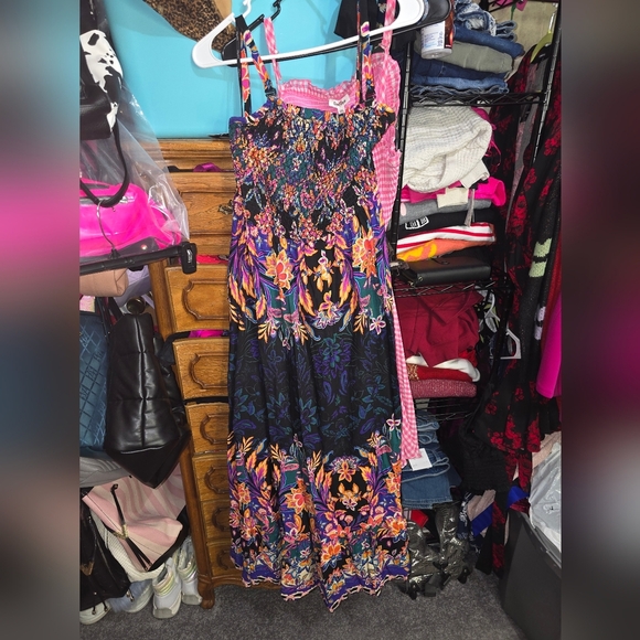 City Chic 18 Island Breeze Dress - black - Picture 3 of 5